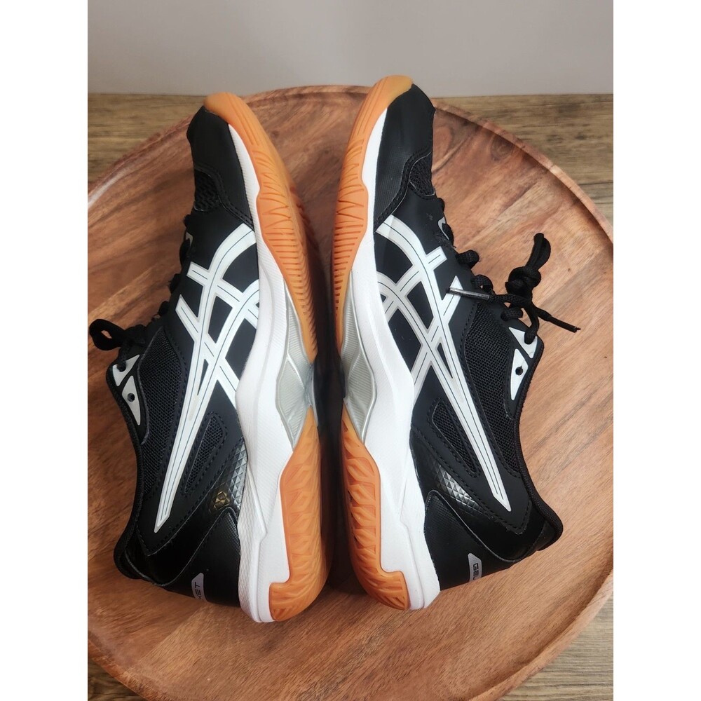 Asics Women's GEL-Rocket 10 black & white court & volleyball shoes. US Size 9.5 - Picture 15 of 16